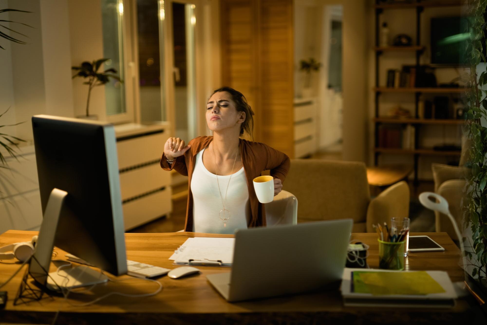 Luz en espacio de trabajo